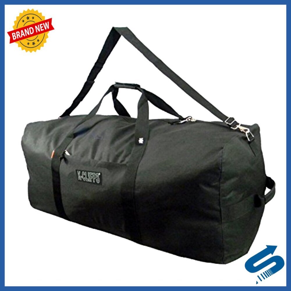 Heavy Duty Cargo Duffel Large Sport Gear Equipment Travel Bag Rooftop Rack - Picture 2 of 7